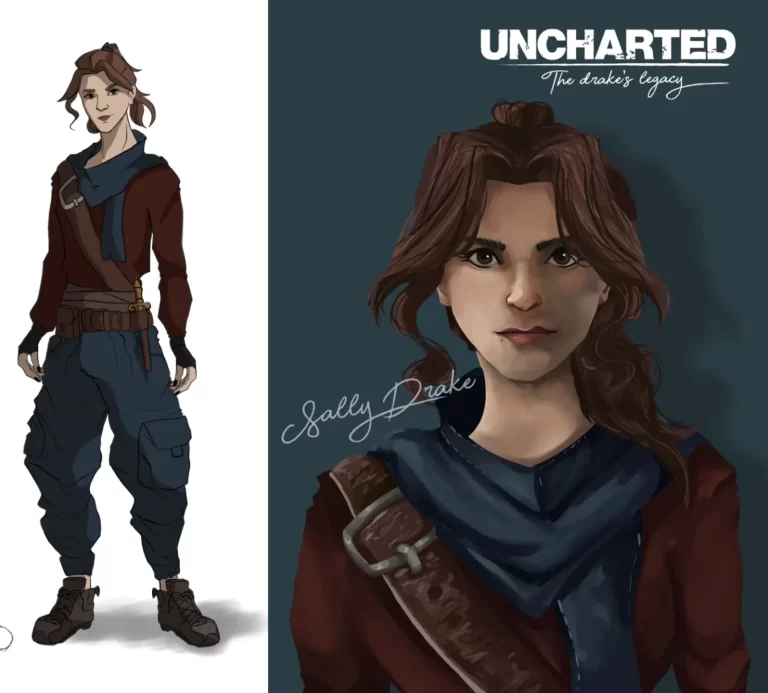 CONCEPT UNCHARTED DRAKE'S LEGACY SALLY DRAKE